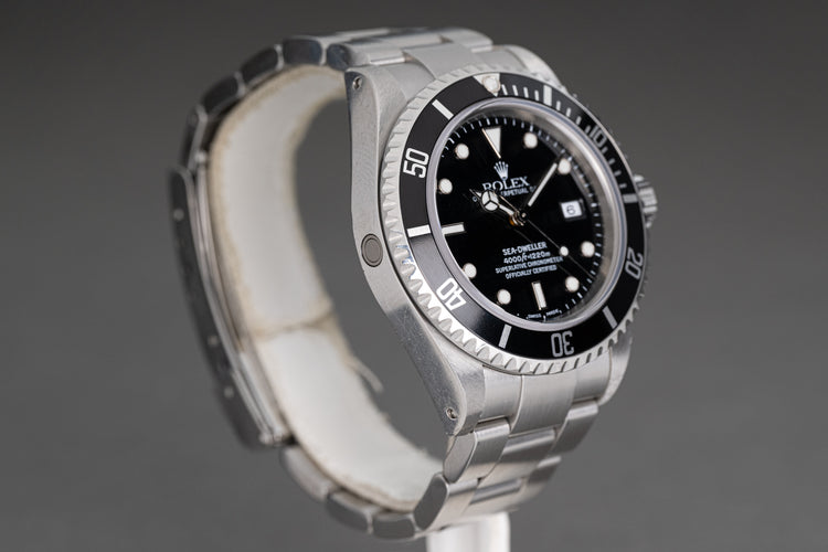 2000 Rolex 16600 Sea-Dweller