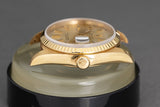 1990 18K Rolex Day-Date 18238 Champagne Stick Dial Double Quick-Set