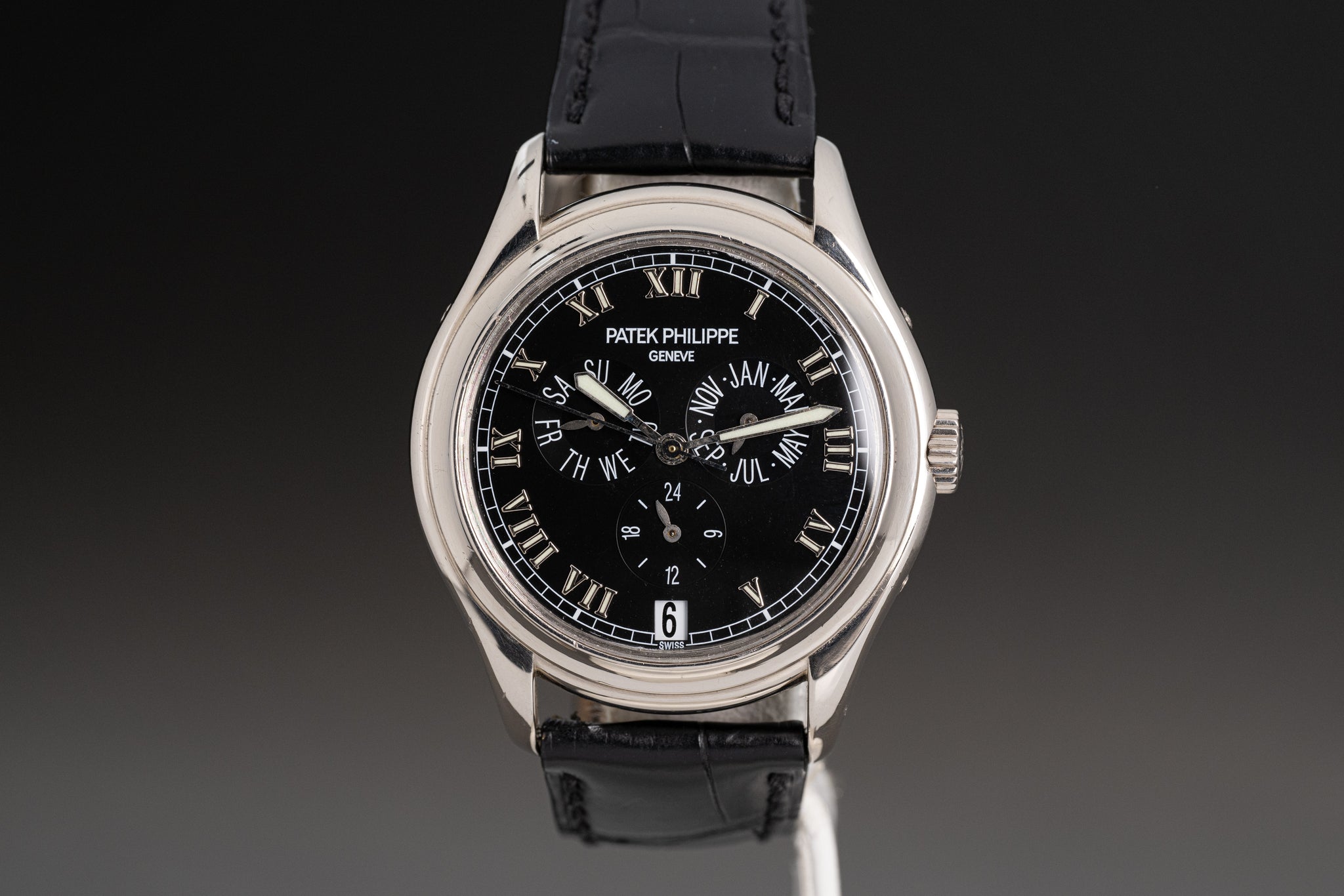 HQ Milton Patek Philippe 18K WG 5035G Annual Calendar w/ Stylus