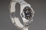 1975 Rolex Explorer 1016 Tiffany Dial Beautiful Patina on Hands and Lume