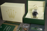 2008 Unpolished Rolex Sub 16610 Bezel Engraved, Box, Card, Booklet, Hangtags