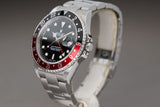 2005 Rolex 16710 GMT Master II Black & Red Bezel Insert