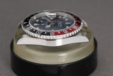 2005 Rolex 16710 GMT Master II Black & Red Bezel Insert