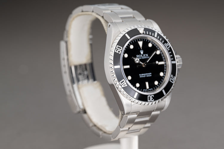 2000 Rolex Submariner 14060 No Date 2 Liner