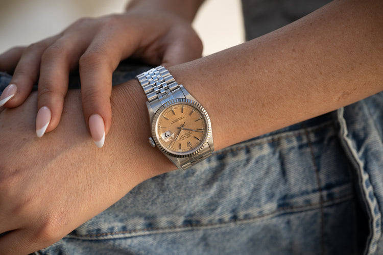 1995 Rolex Datejust 16234 Tropical Peach Dial