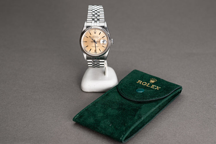 1995 Rolex Datejust 16234 Tropical Peach Dial