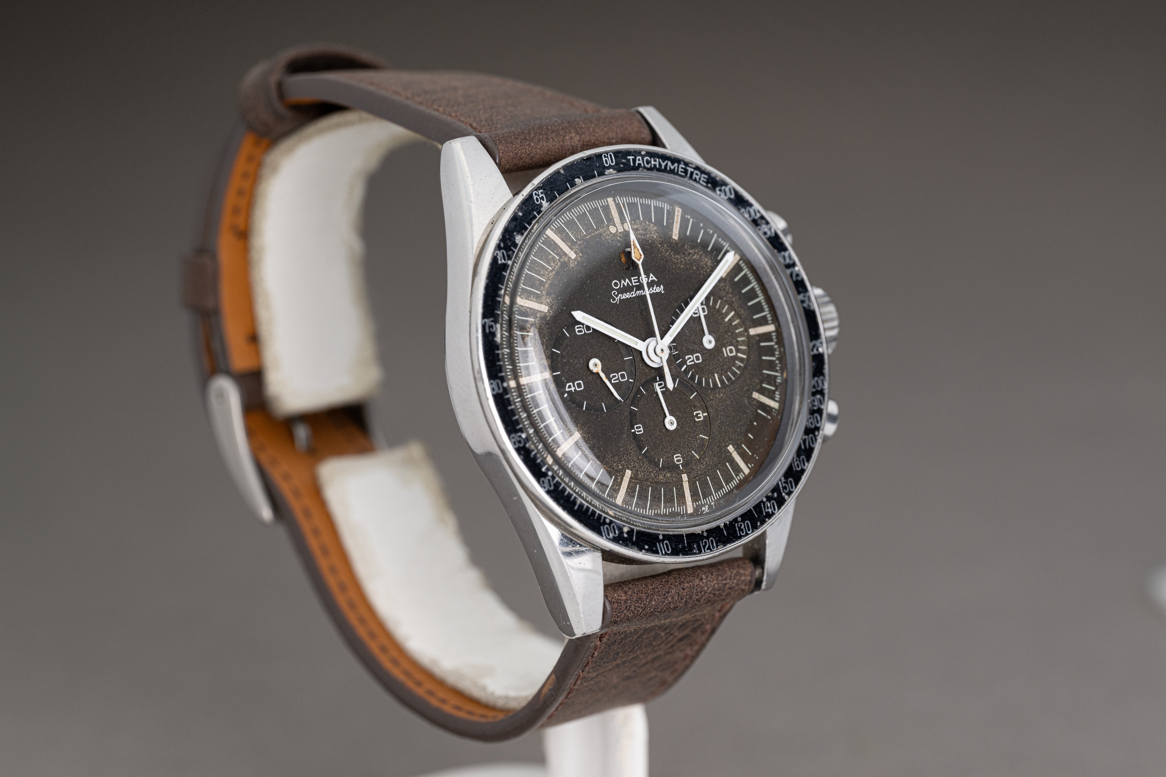 1965 Omega Speedmaster Professional Ed White Dot over 90 Model 105.003.65 Straight Lug