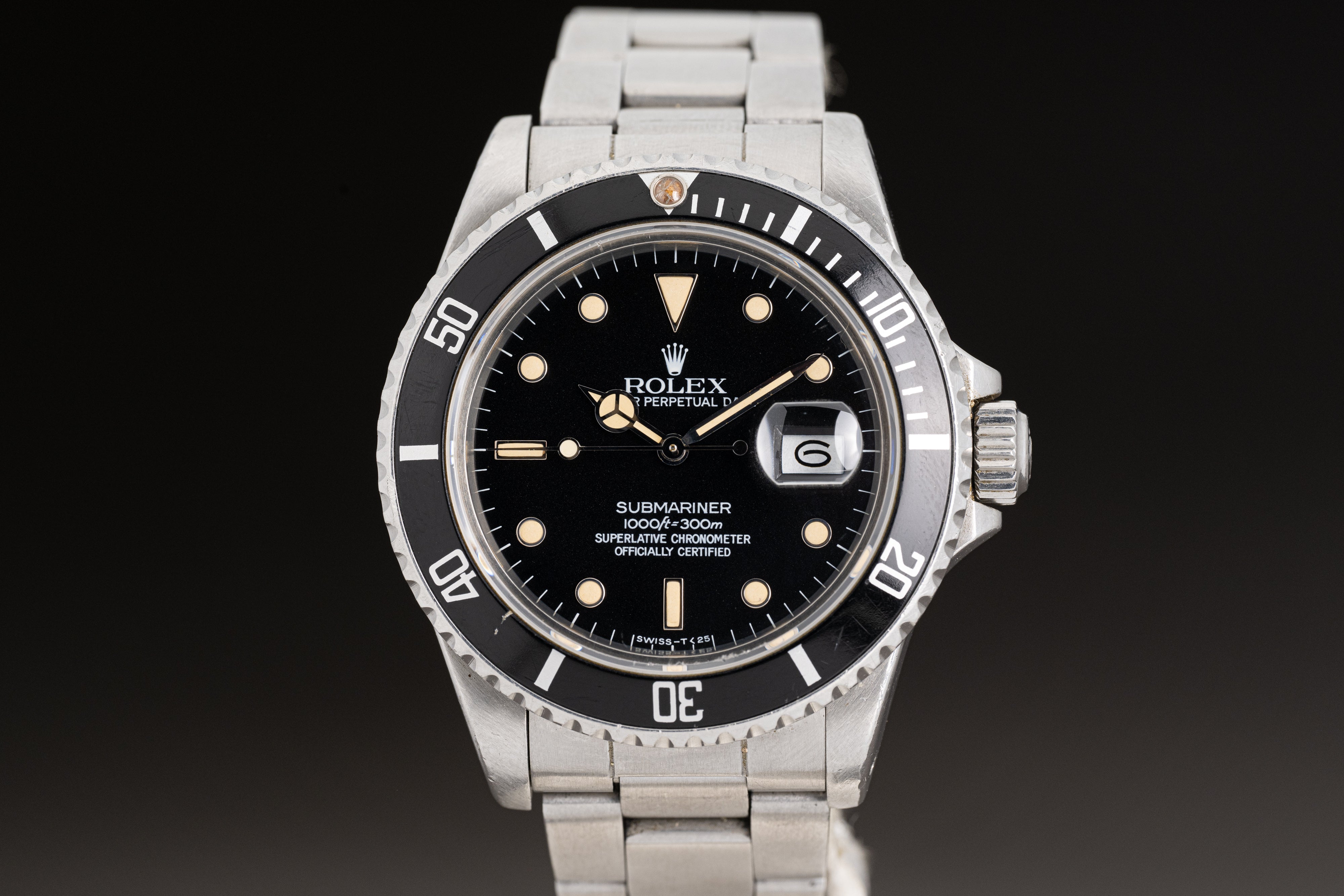 Rolex submariner hotsell superlative chronometer