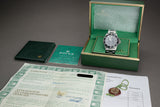 1984 Rolex Sea-Dweller 16660 Creamy Lume & Hands Box, Service receipt & Papers