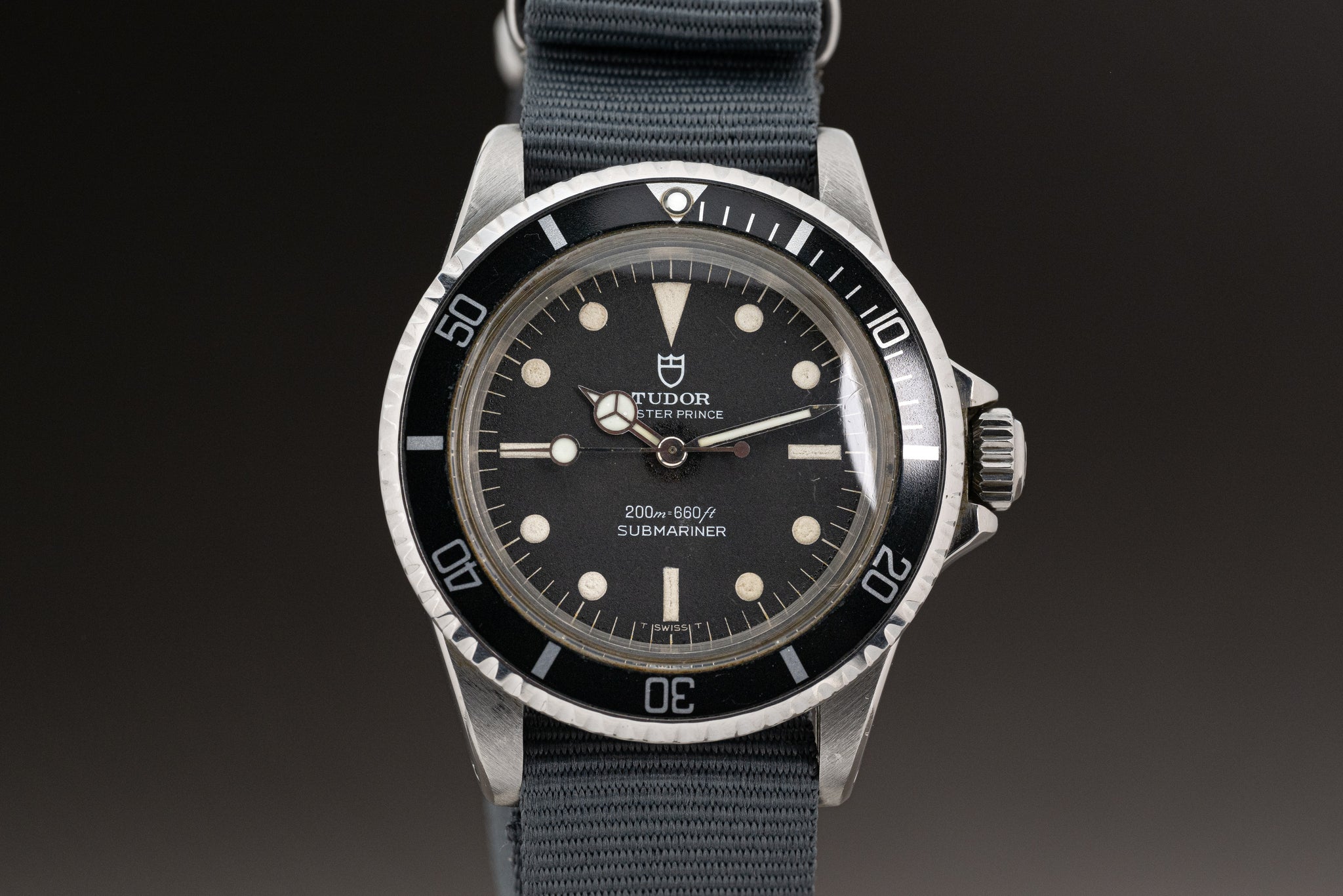 HQ Milton 1970 Tudor 7016/0 Oyster Prince Submariner on Nato
