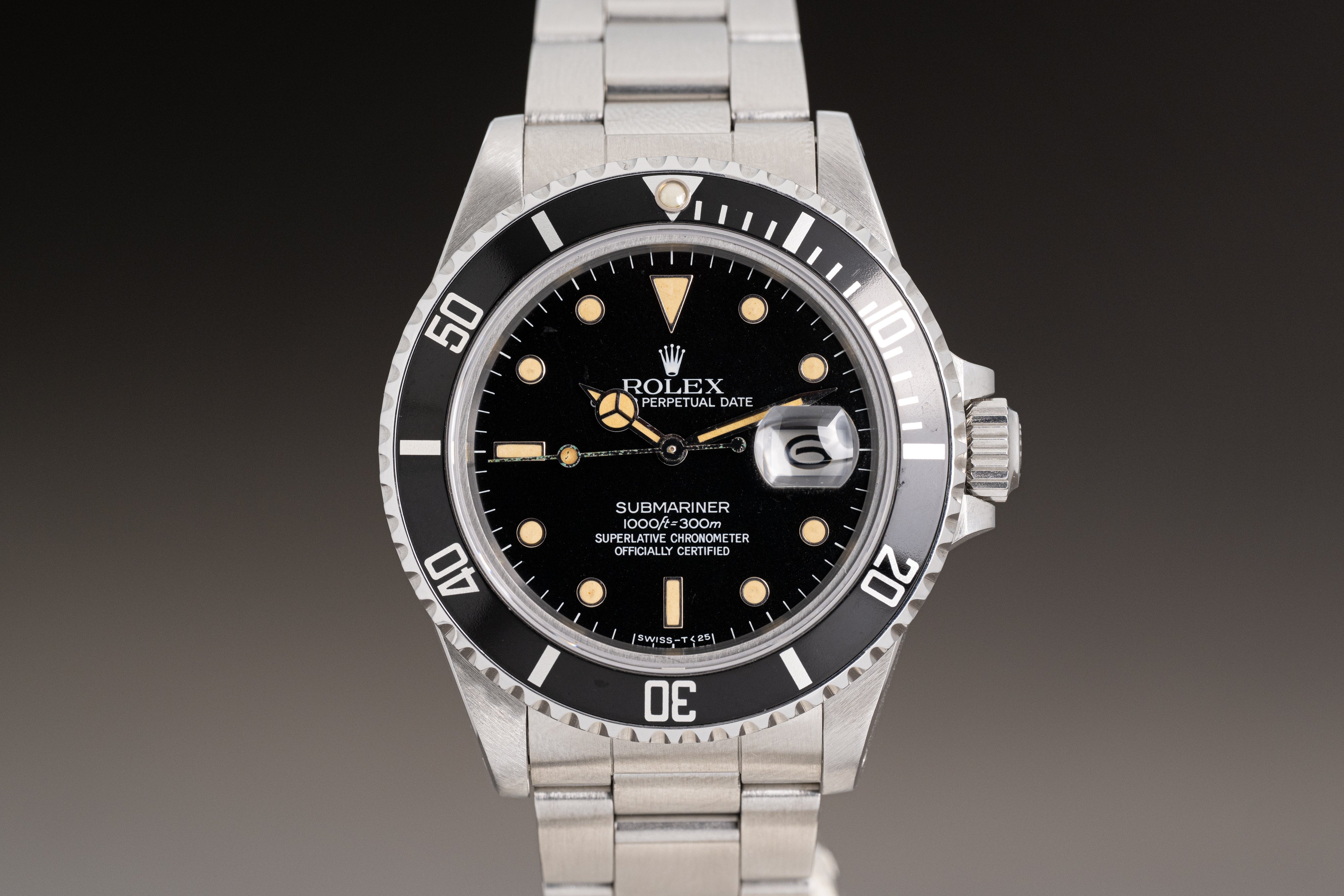 Rolex discount submariner lume