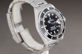 1990 Rolex Submariner 16610 Creamy Tritium Lume Plots & Hands, Box & Hangtag