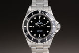2004 Rolex 40mm Submariner 14060M  Box, Papers, Chronotag, Wallet & Booklets