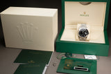 2024 Unworn Rolex 126300 41mm Black Stick Dial, Smooth Bezel on Jubilee Bracelet  Box, Card, Hangtags