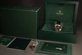 2013 Rolex 116515LN 18K Rose Gold Ceramic 40mm Daytona on Leather Deployant Strap, Box, Card, Booklets & Hangtags