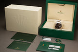 2020 Rolex 126331 18k Rose Gold & Stainless Chocolate Dial Datejust Box, Card, Booklet, Wallet & Hangtags