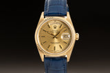 1986 Rolex Day-Date 18038 Spanish Date Wheel Champagne Dial