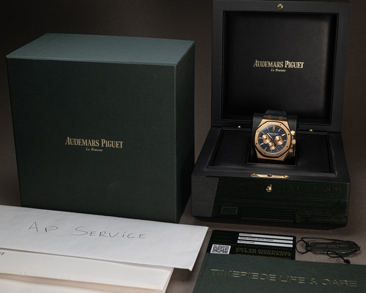 2019 Audemars Piguet 41mm Royal Oak AP3606 Box, Card, Booklets & Service Papers