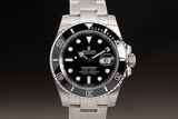 Unworn 2019 Rolex 116610LN Ceramic Bezel "Schlumberger" Submariner Fully Stickered Full Set