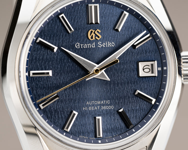 2021 Grand Seiko Blue Dial Box, Booklets & Papers