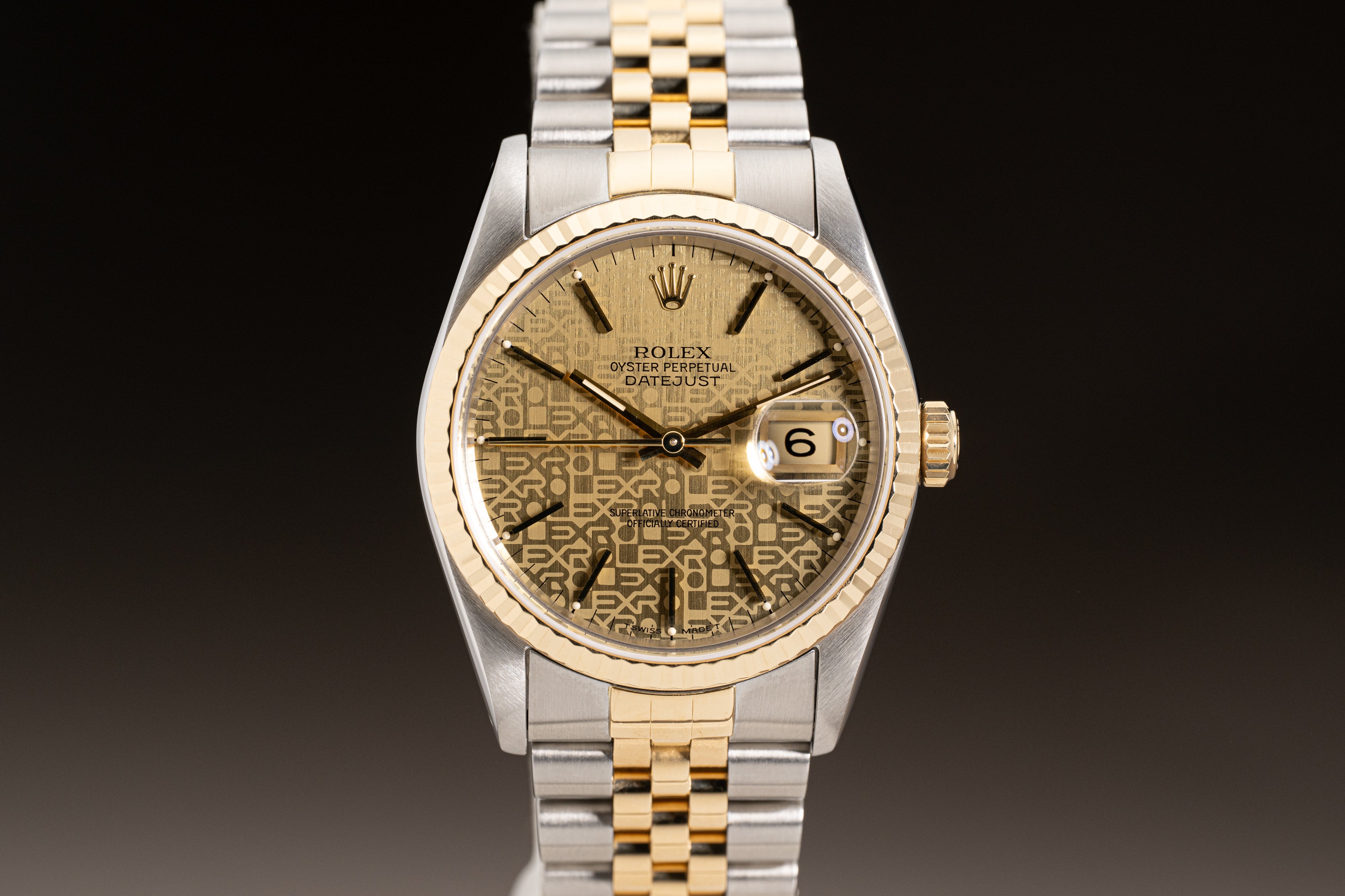 HQ Milton - 1991 Rolex 18k/ST Datejust Computer Dial Jubilee
