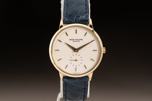 Patek Phillipe Calatrava 3893 Ivory Dial 18K YG