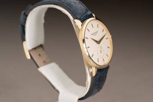 Patek Phillipe Calatrava 3893 Ivory Dial 18K YG