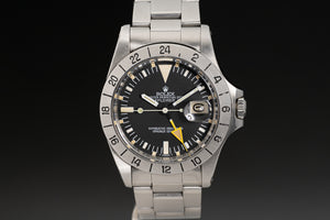 1977 Rolex Explorer II 1655 Orange Hand Rail Dial