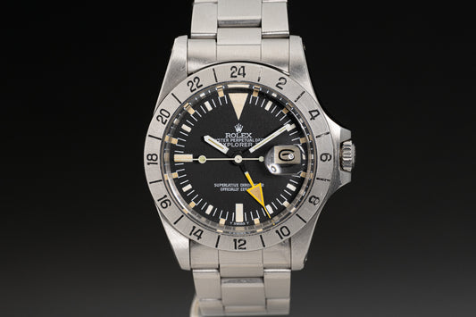 1977 Rolex Explorer II 1655 Orange Hand Rail Dial