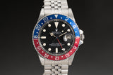 1978 Rolex GMT Master 1675 Jubilee Bracelet w/ Rolex Service Card & Papers