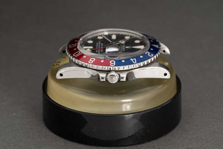1978 Rolex GMT Master 1675 Jubilee Bracelet w/ Rolex Service Card & Papers