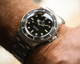 Rolex Submariner 5513 w/ Service Case, Creamy Tritium Hands, Faded Bezel Insert