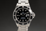 2008 Rolex Submariner Model 16610T with Box, Card, Hang Tags, Papers & Booklets, Chrono Tags