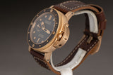 2021 Panerai PAM00968 Bronze Submersible Automatic Full Set, Booklets, Straps, Tool & Papers