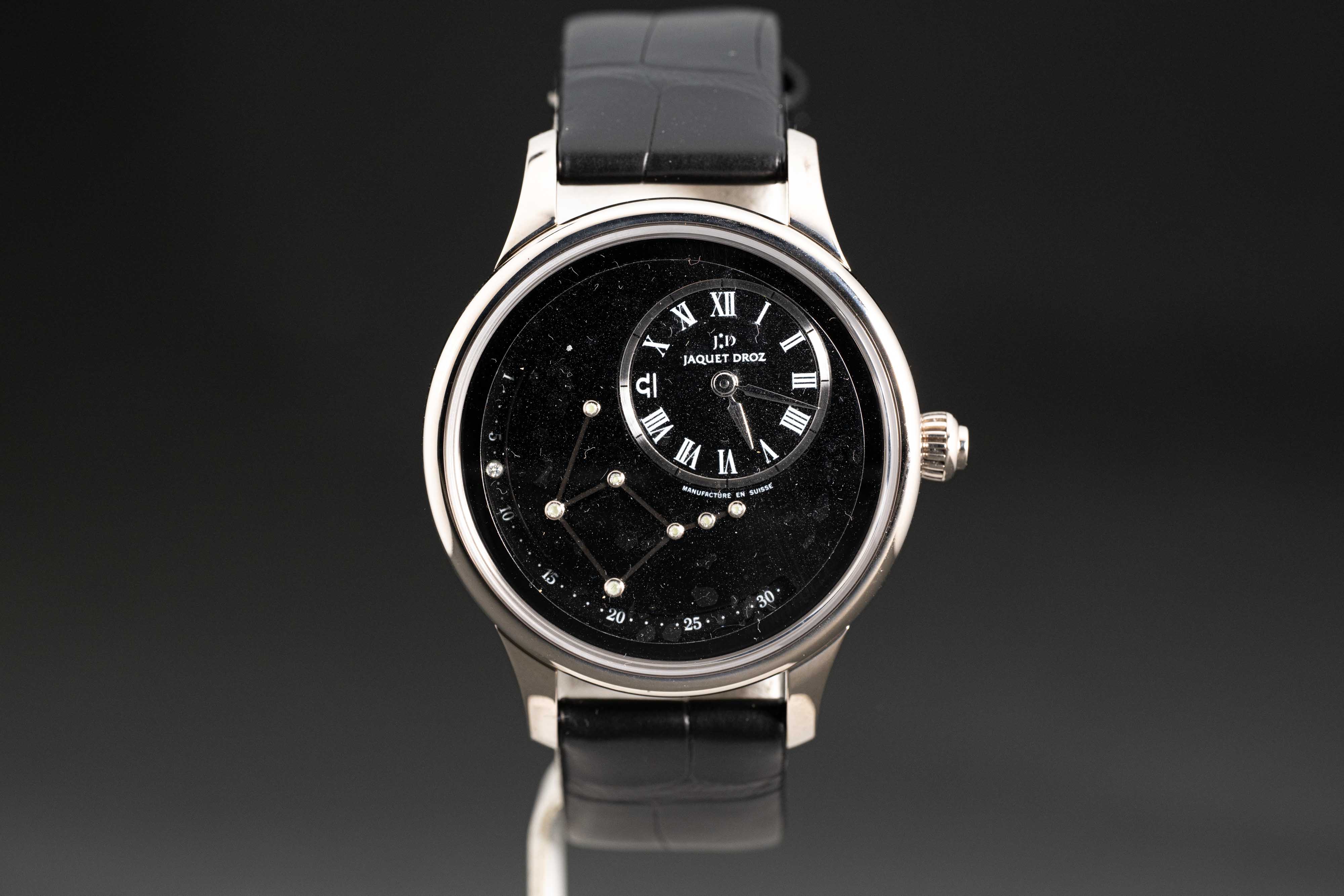 HQ Milton - Jaquet Droz Date Astrale Zodiac Libra 18k WG Box