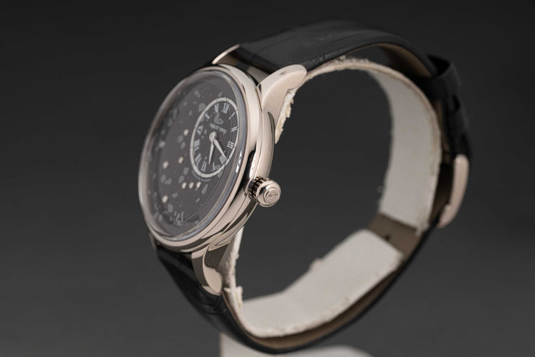 Jaquet Droz Date Astrale Zodiac Libra 18k WG Box & Papers 8/8