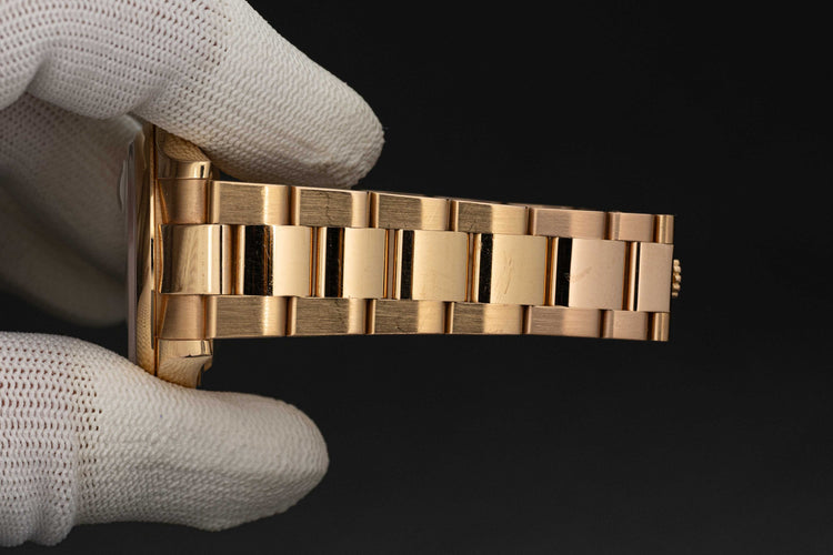 2001 Rolex 118205 18k YG Day-Date with Box, Papers & Booklet