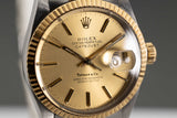 1987 Rolex 16013 18k/ST Datejust with Jubilee Bracelet "Tiffany & Co." Dial
