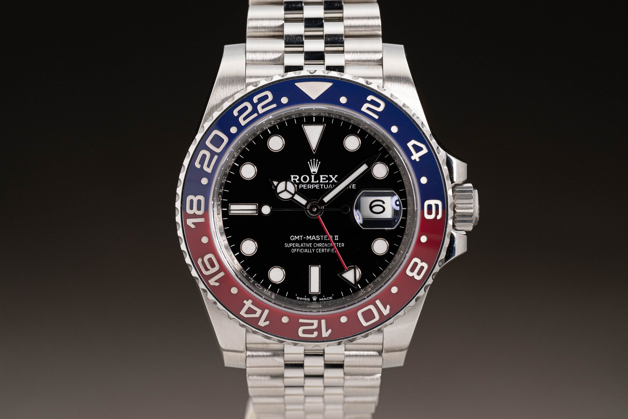 HQ Milton 2018 Rolex GMT-Master II Ceramic Pepsi Bezel w
