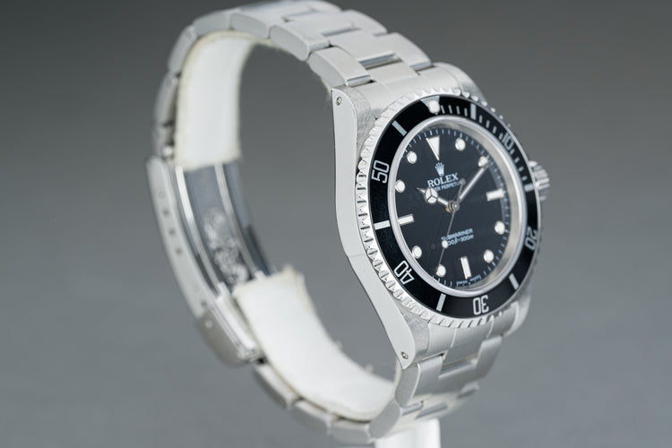 2005 Rolex 14060M Submariner 14060M Box, Papers & Wallet