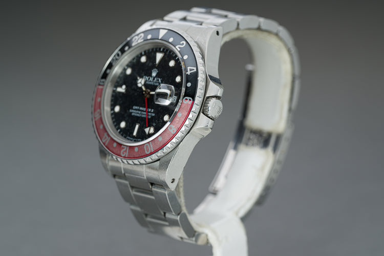 1988 Rolex 16760 "Fat Lady" GMT Master II Dial aging to a Matte Finish