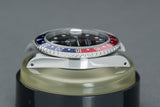 1991 Rolex 16710 GMT Master II Pepsi bezel Insert Oyster Bracelet