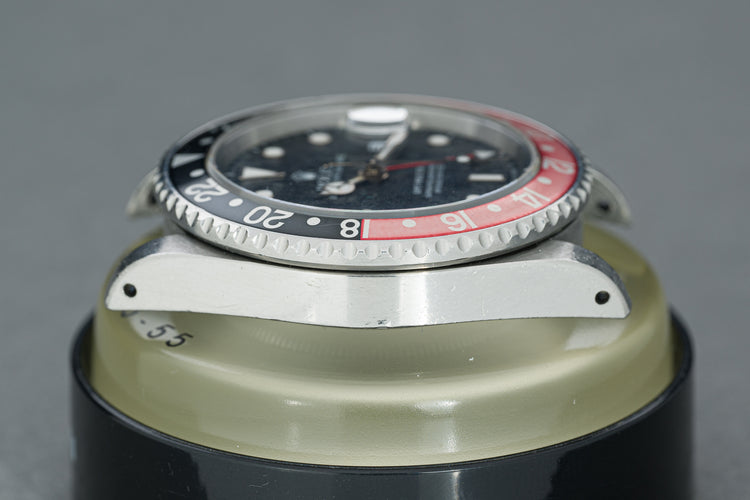 1988 Rolex 16760 "Fat Lady" GMT Master II Dial aging to a Matte Finish