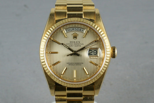 1978 Day-Date President 18038 with Tapestry Dial