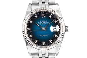 1990 Rolex DateJust 16234G with 