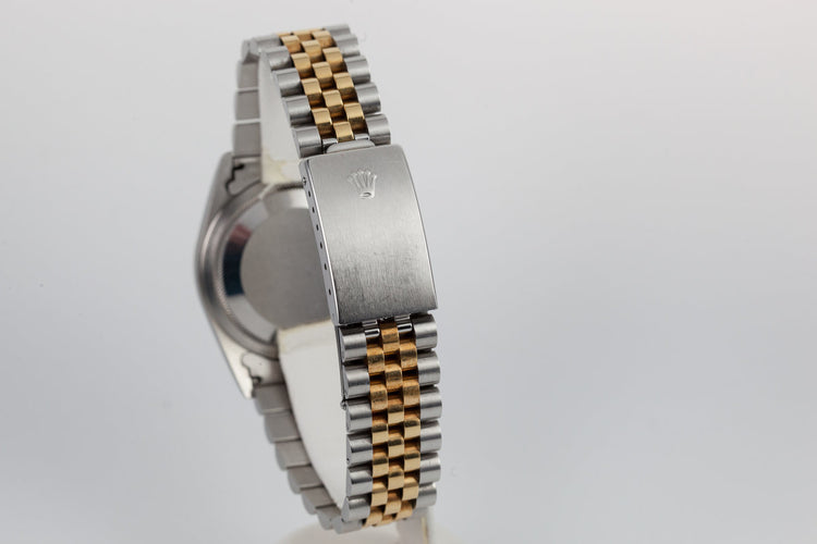 1993 Rolex Two Tone DateJust 16233 Gold Dial