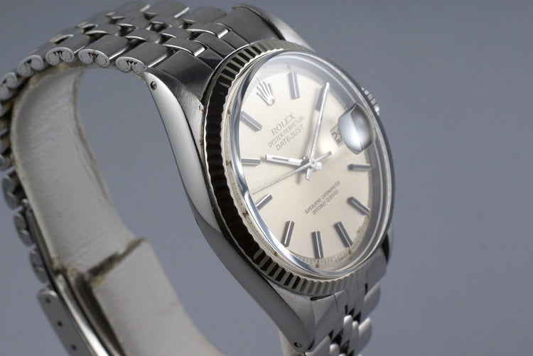 1971 Rolex DateJust 1601 Silver Dial
