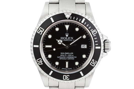 2002 Rolex Sea Dweller 16600