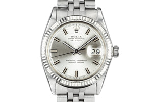 1968 Rolex DateJust 1601 with Silver No Lume 