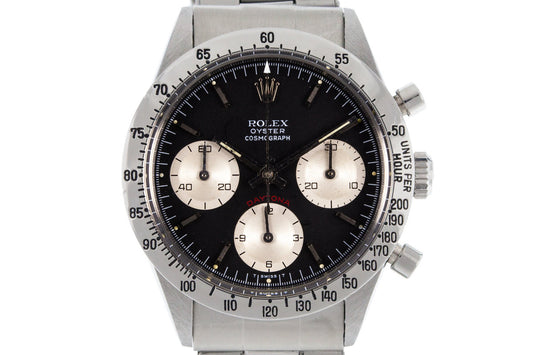 1970 Rolex Daytona 6262 with Small Red Daytona Service Dial